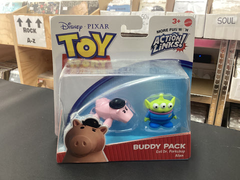 Toy Story Buddy Pack - Evil Dr Porkchop & Alien