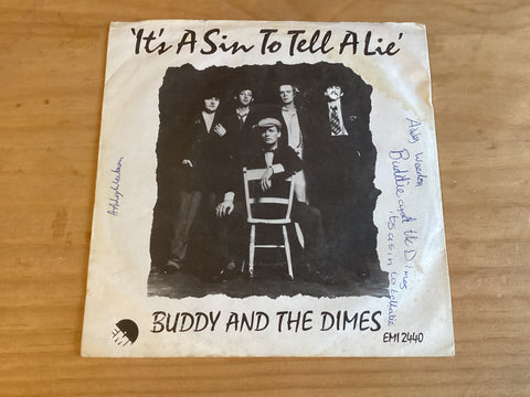 Buddy And The Dimes - It’s A Sin To Tell A Lie