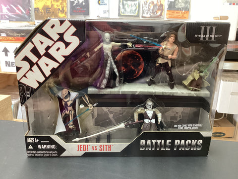 Star Wars Battle Packs - Jedi Vs Sith