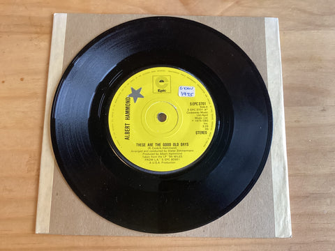 Albert Hammond - These Are The Good Old Days