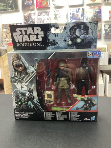 Star Wars Rogue Wars - Rebel Commando Pao + Imperial Death Trooper