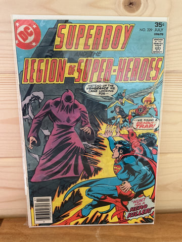 Superboy And The Legion Of Super Heroes - No. 229 July